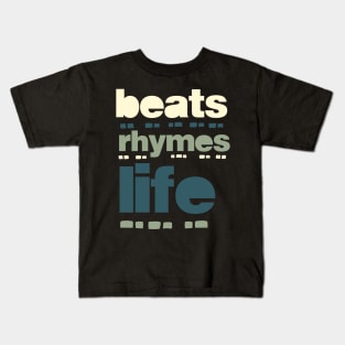 beats rhymes life 2023 05 Kids T-Shirt